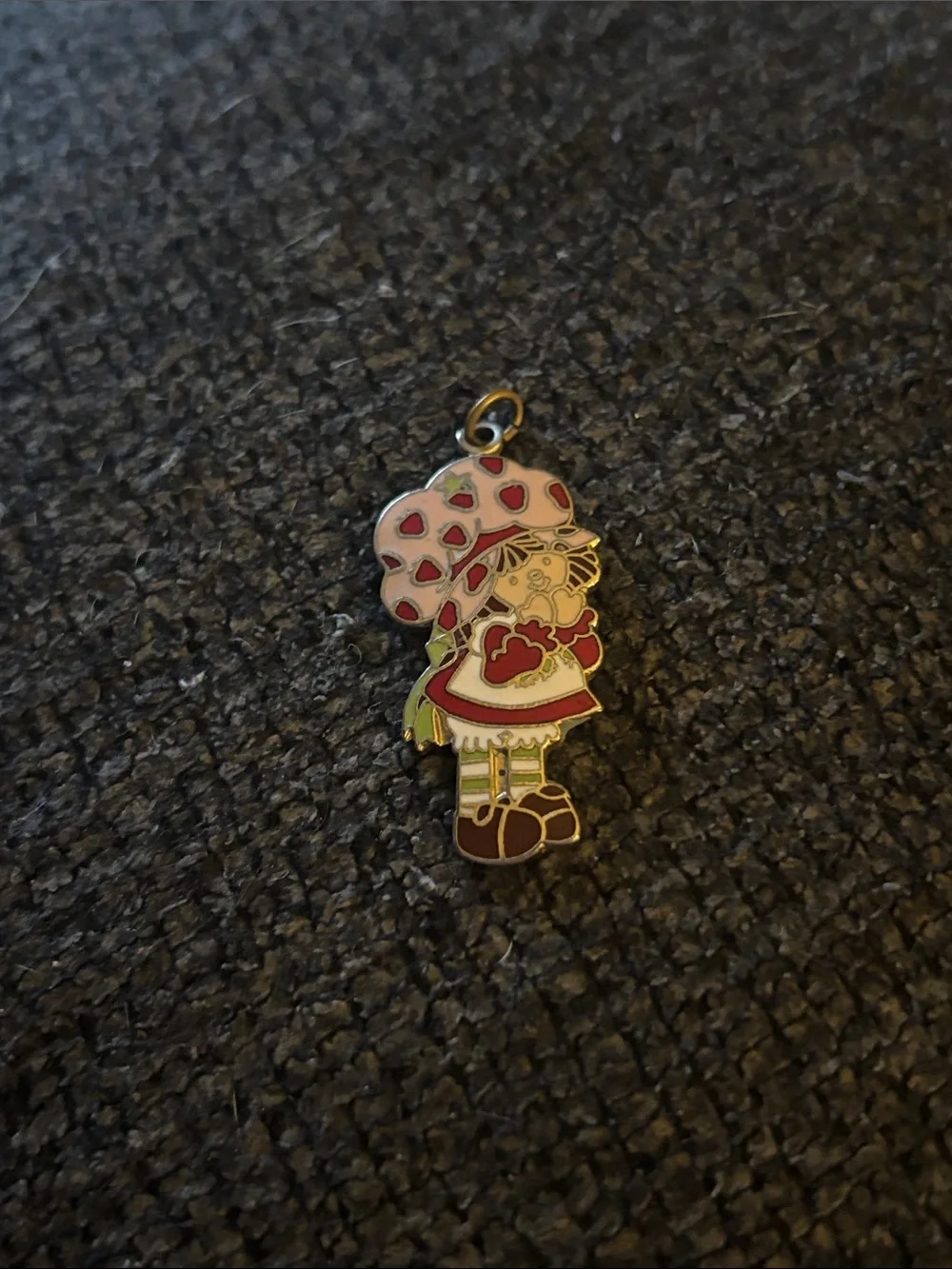 Strawberry Shortcake pendant.  1980